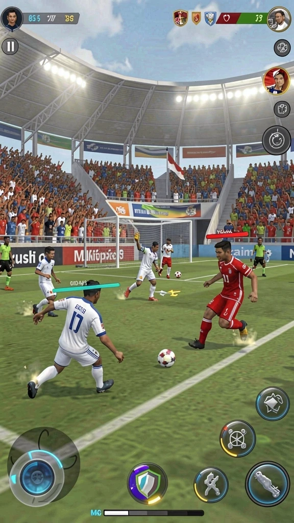 Lihat fitur multiplayer yang menghubungkan pemain dari berbagai lokasi.