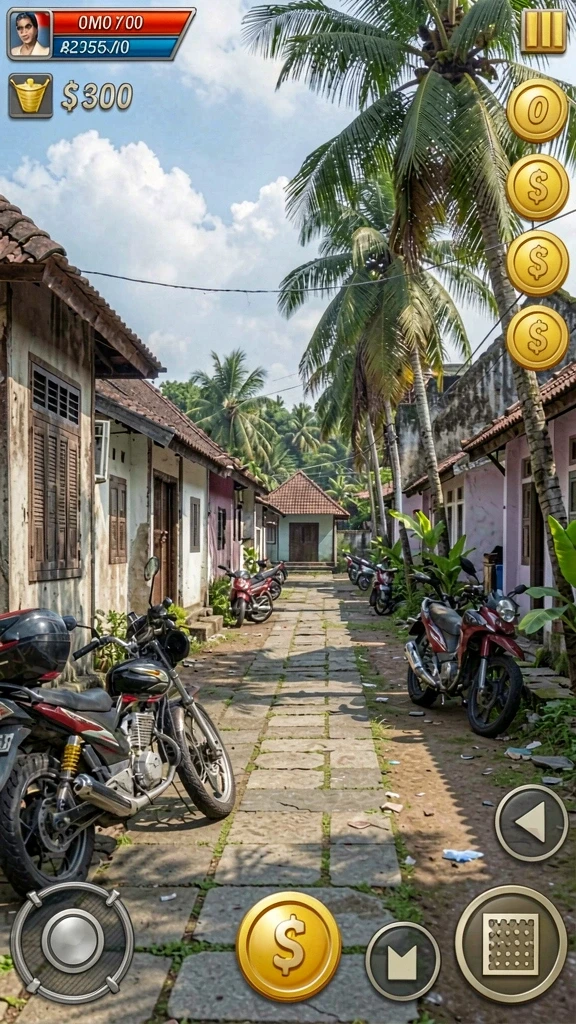 Berbagai tantangan seru menanti di setiap level.
