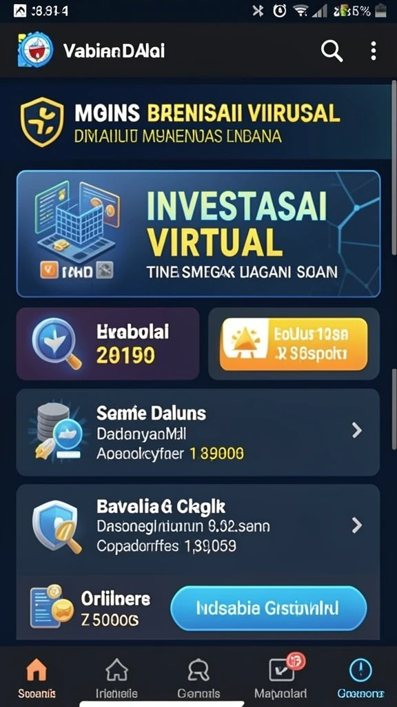 Menu pengaturan yang mudah digunakan dan intuitif.