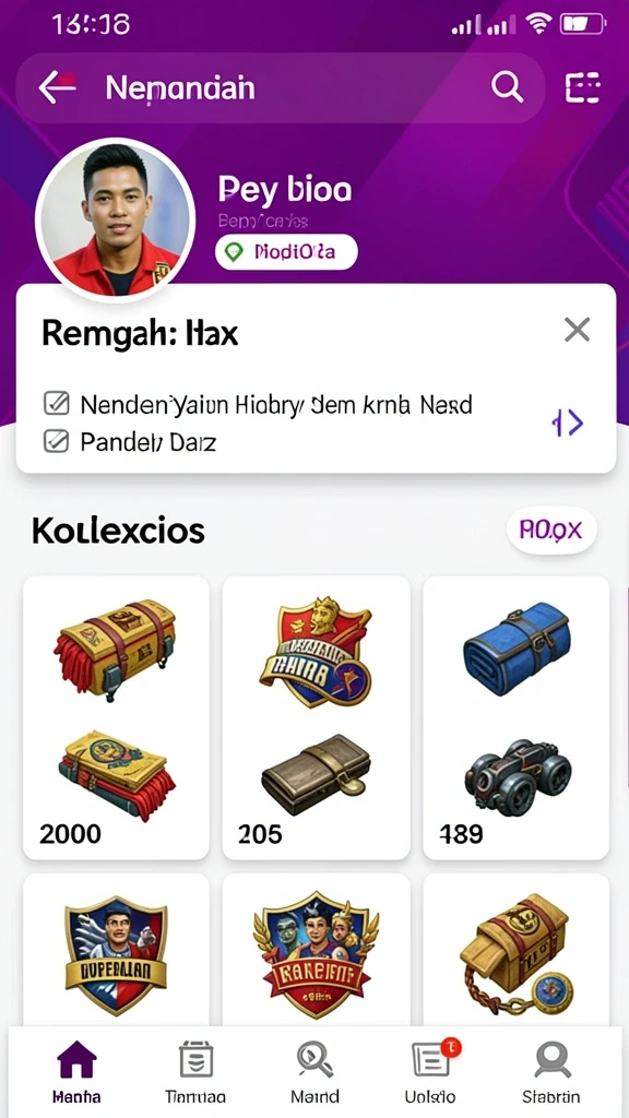 Tantangan seru yang menantang keterampilan bermain Anda.