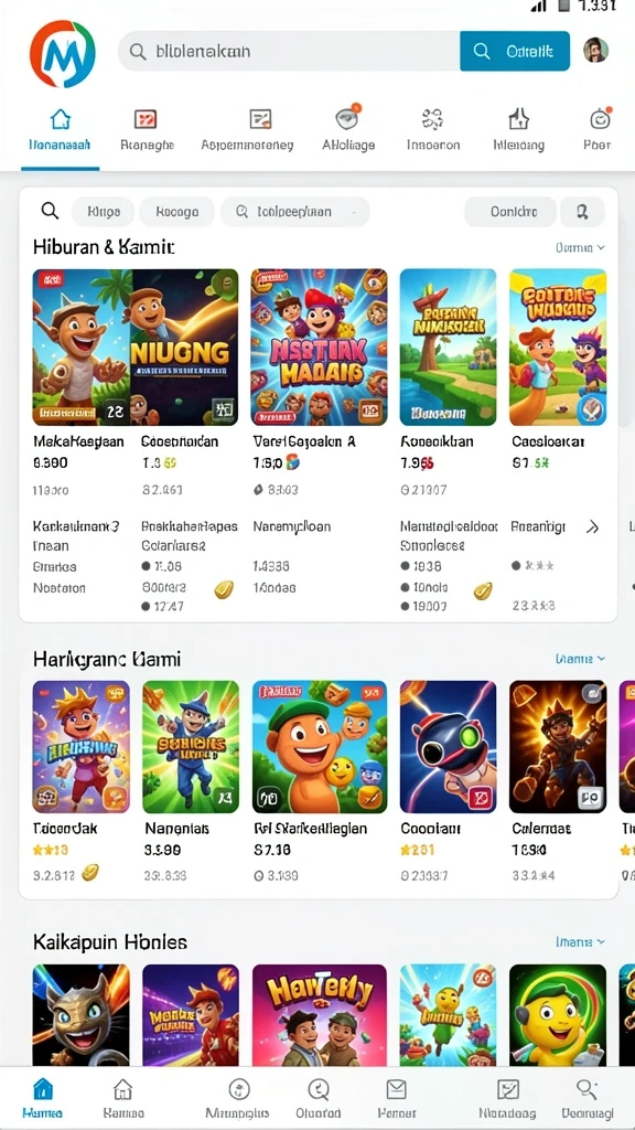 Level yang menantang dan seru untuk dijelajahi.