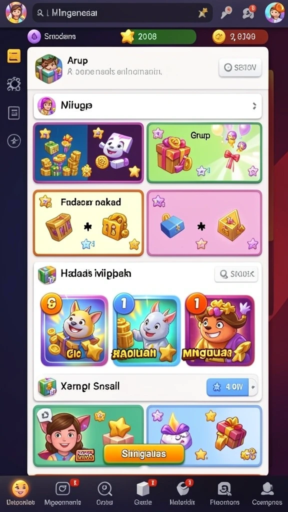 Karakter yang dapat disesuaikan sesuai dengan keinginan pengguna.