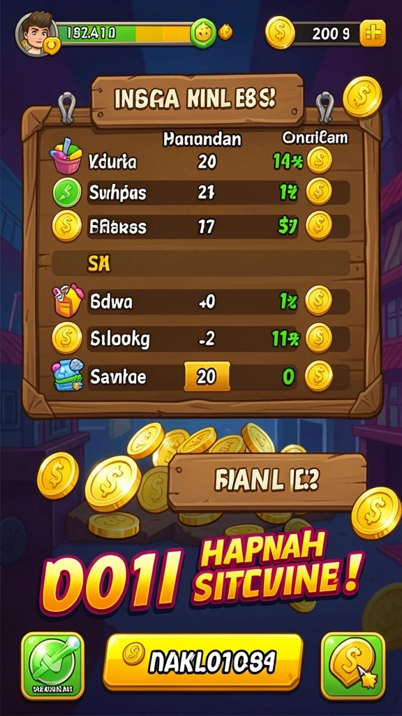 Level permainan yang bervariasi dan menantang.