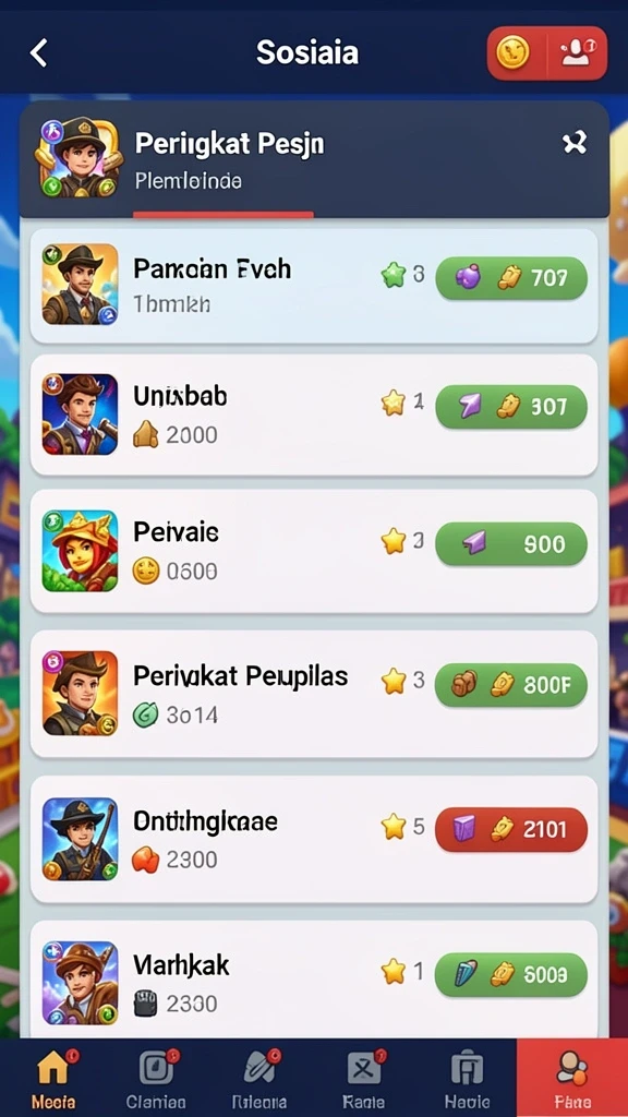 Level baru yang menantang dan seru.