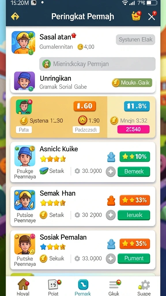 Karakter baru yang unik dan menyenangkan.