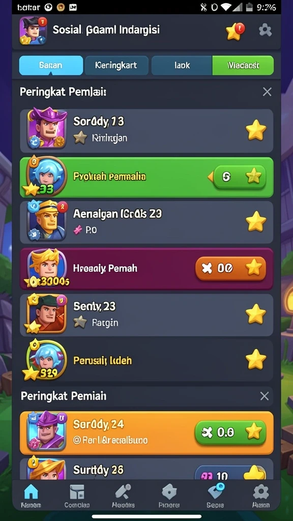 Screenshot 1: Tampilan awal GACOR77 yang menarik.