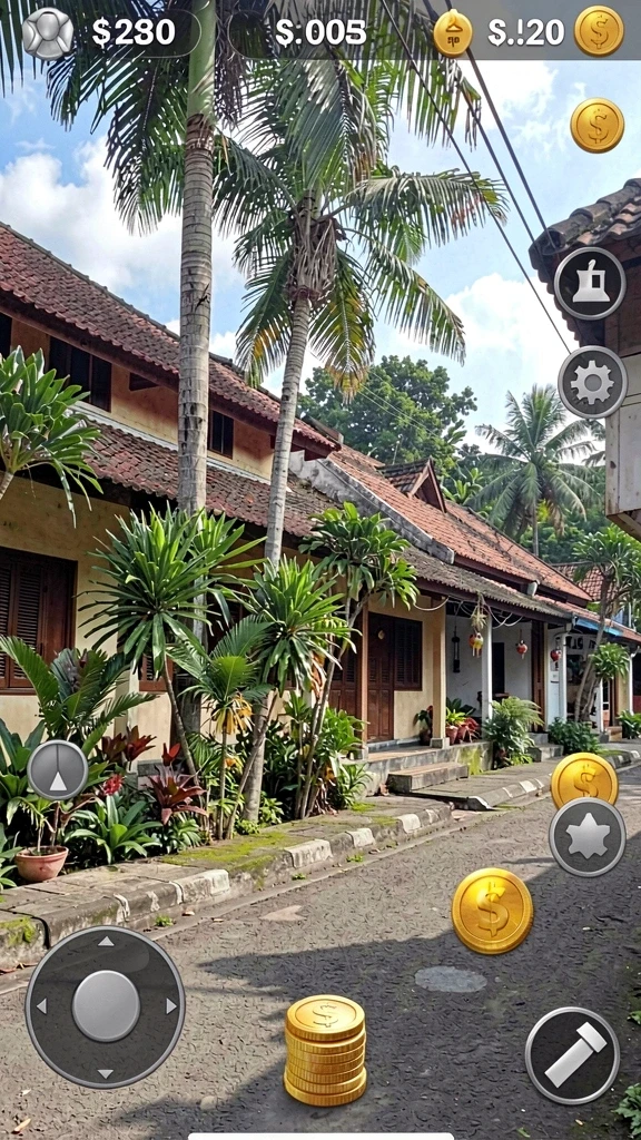 Tangkapan layar menampilkan antarmuka permainan yang menarik.