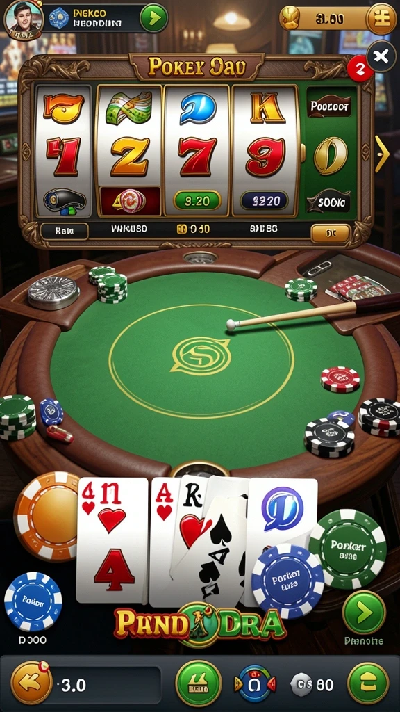 Tampilan grafis permainan slot yang menawan.
