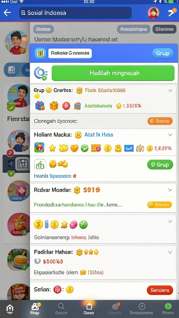 Tampilan grafis yang memukau dan penuh warna.