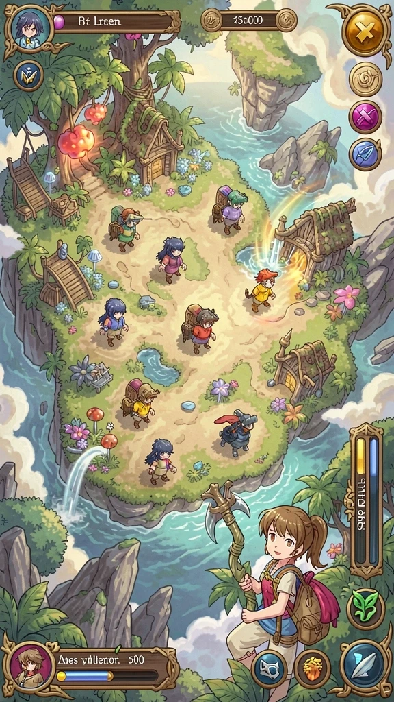 Fitur multiplayer yang memungkinkan bermain bersama teman.