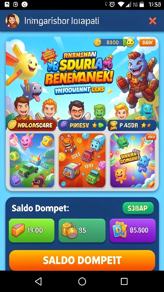 Skrinsut tantangan level penuh teka-teki.
