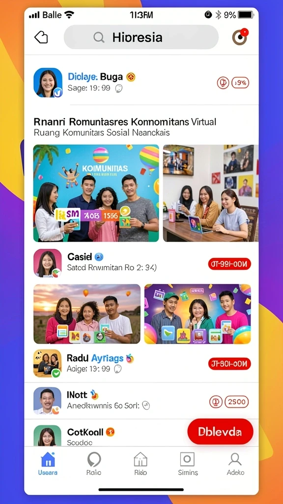 Tampilan antarmuka yang ramah pengguna.