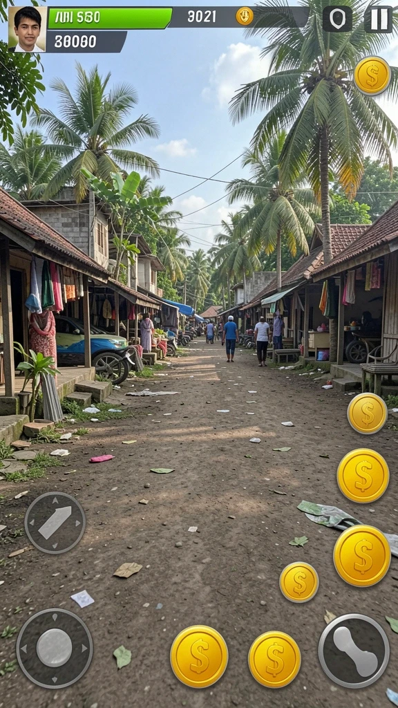 Tampilan antarmuka yang menarik dan sederhana.