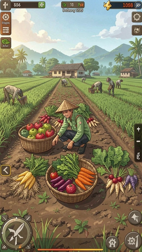 Tantangan menarik di setiap level permainan.