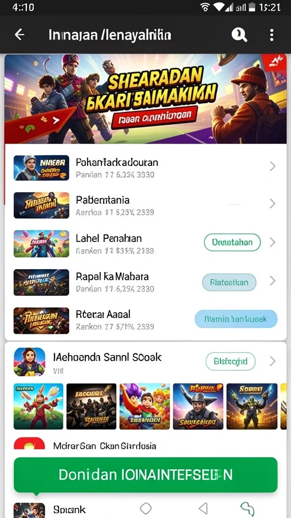 Level baru dengan tantangan menarik untuk semua pemain.