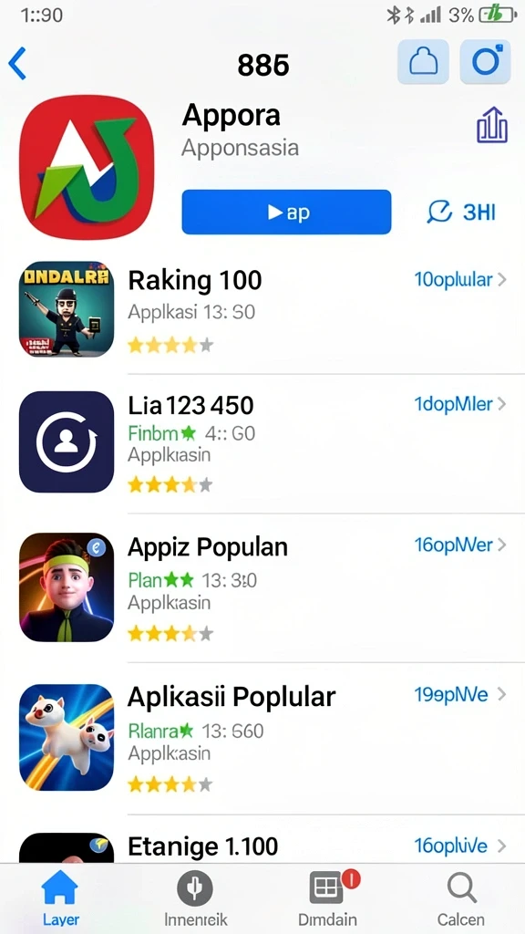 Tampilan permainan slot yang menarik.