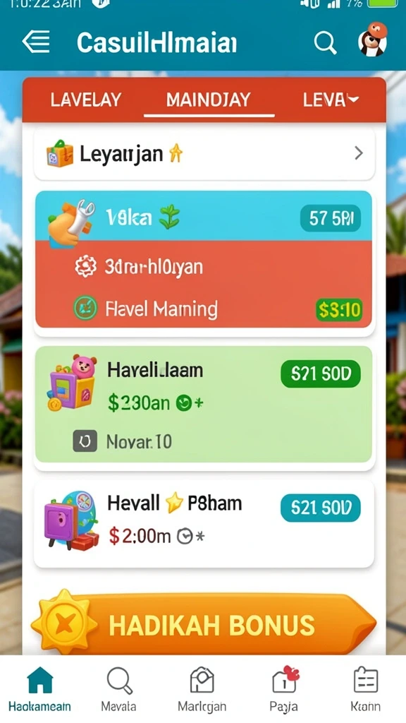Fitur multiplayer yang memungkinkan kompetisi seru.