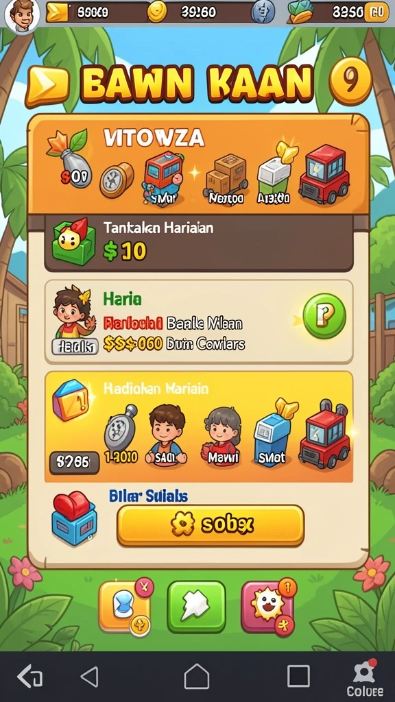 Mode permainan seru yang selalu dinanti.