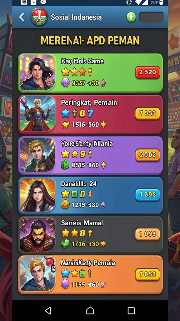 Screenshot dari misi menantang di level terbaru.