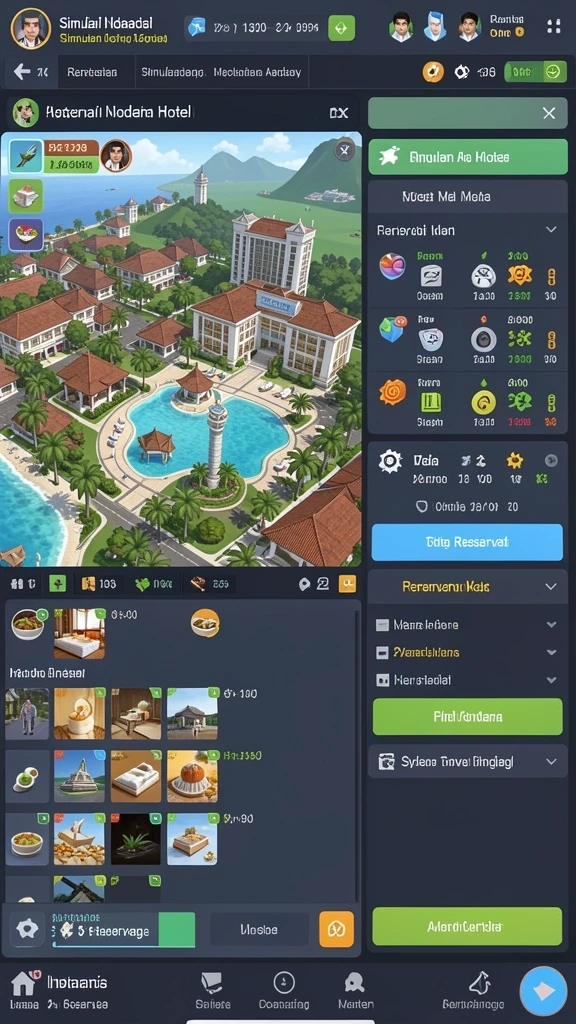 Mode multiplayer yang mendukung interaksi sosial.