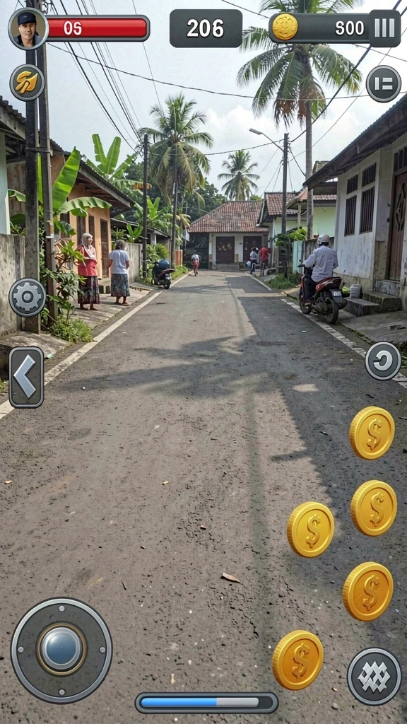 Antarmuka pengguna yang sederhana dan menarik.