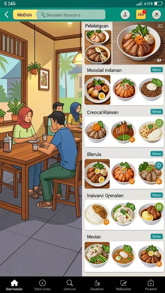 Pengalaman bermain multiplayer yang mengasyikkan.