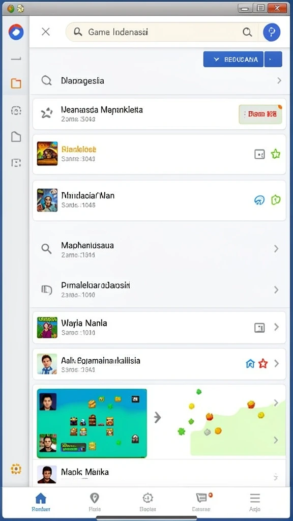 Tampilan antarmuka yang menarik dan user-friendly.