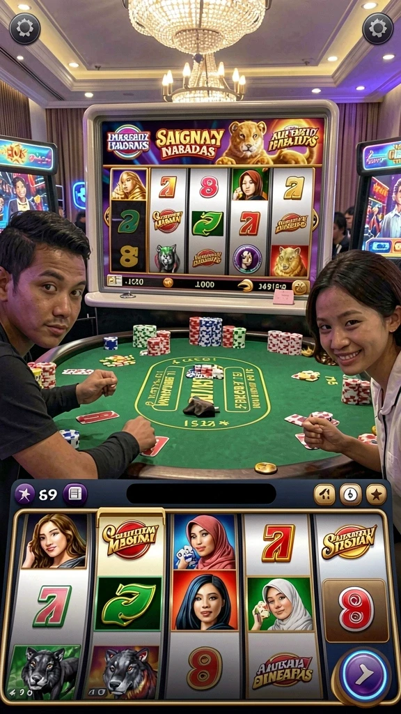Pemandangan menakjubkan dari level terbaru.