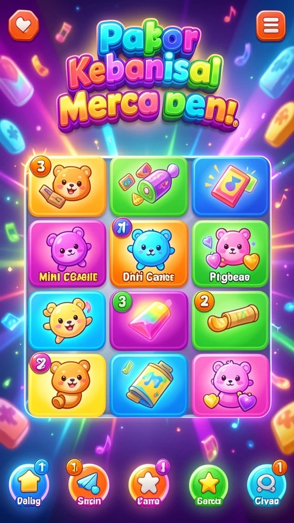 Tampilkan tampilan grafis level yang menakjubkan.