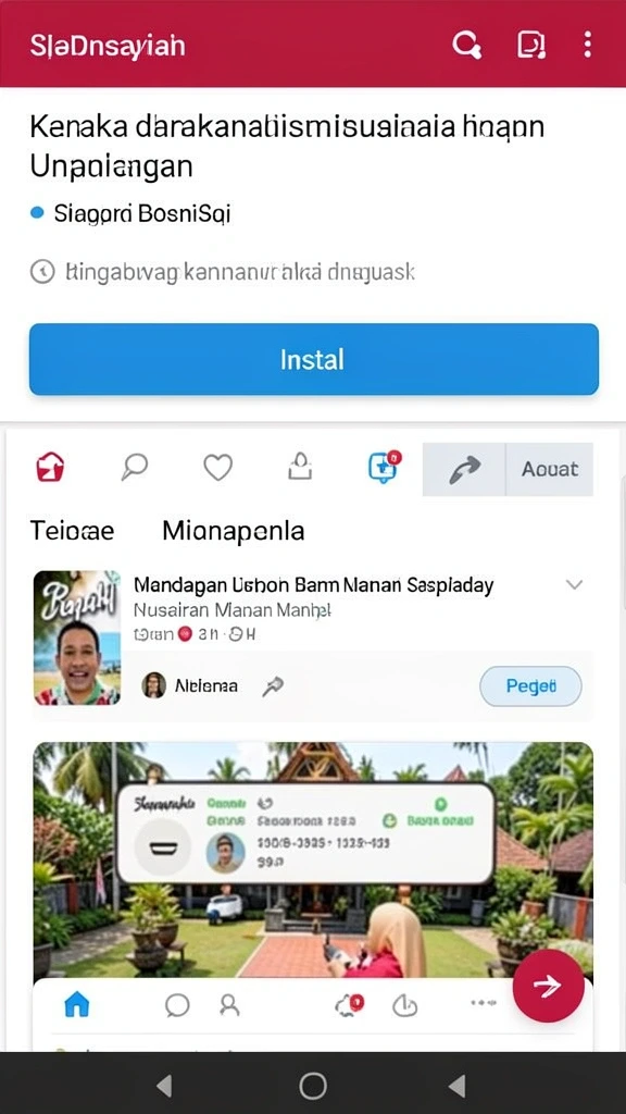 Antarmuka pengguna yang intuitif dan mudah digunakan.