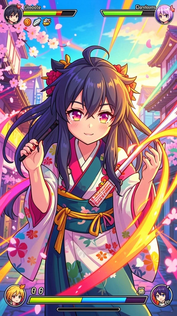 Tampilan leaderboard dengan ranking pemain.