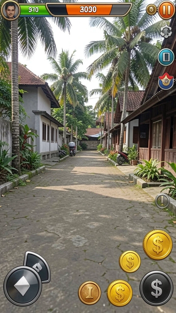 Tampilan antarmuka utama yang menarik.